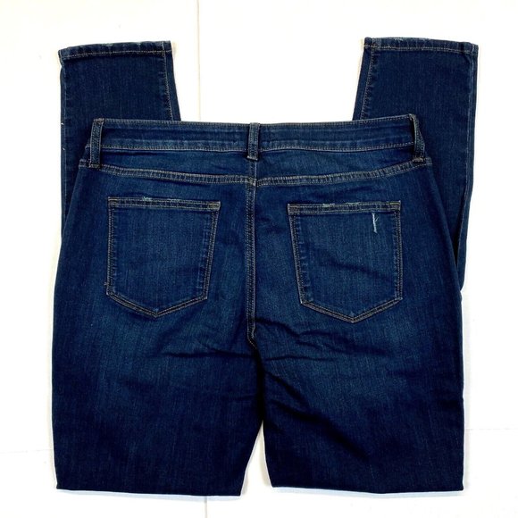 Women's Sonoma Supersoft Stretch Midrise Skinny Jeans Bettencourt Destructed 14L - Picture 3 of 5